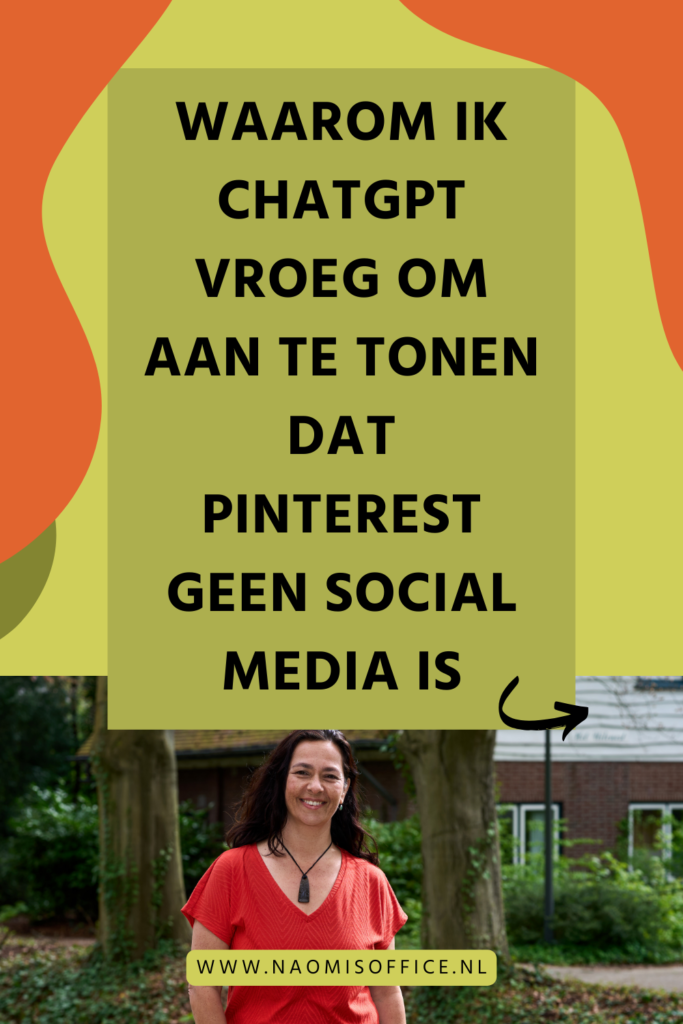 Waarom Pinterest geen social media is