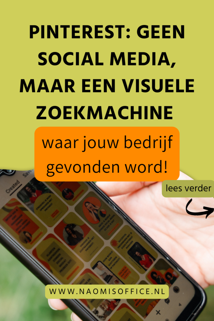 Pinterest: Geen social media