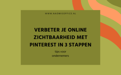 Je Pinterest-account optimaliseren voor meer online zichtbaarheid